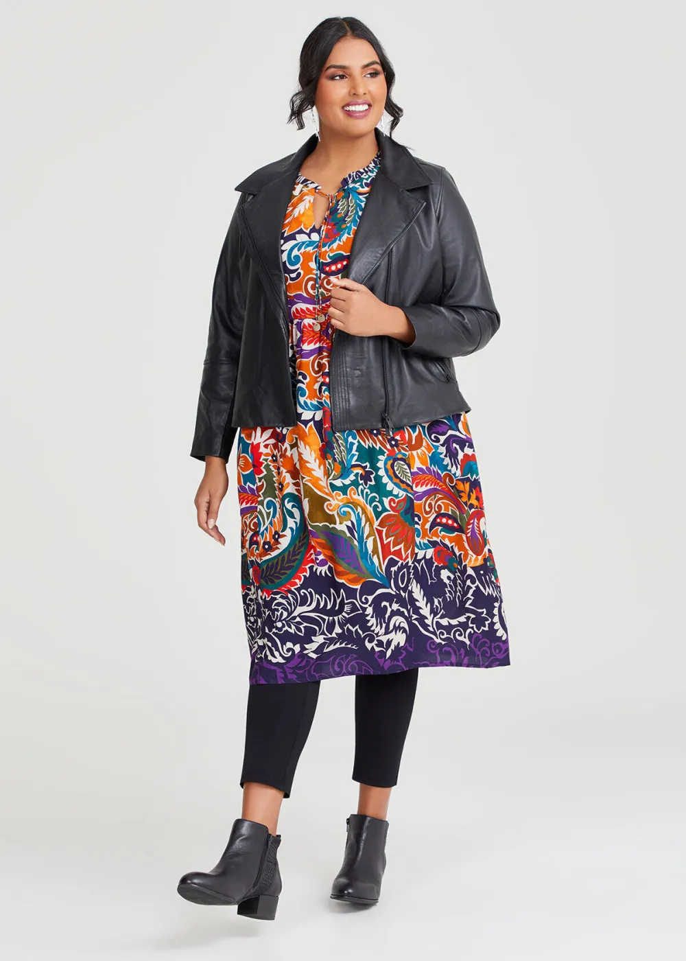 Natural Winter Hues Dress