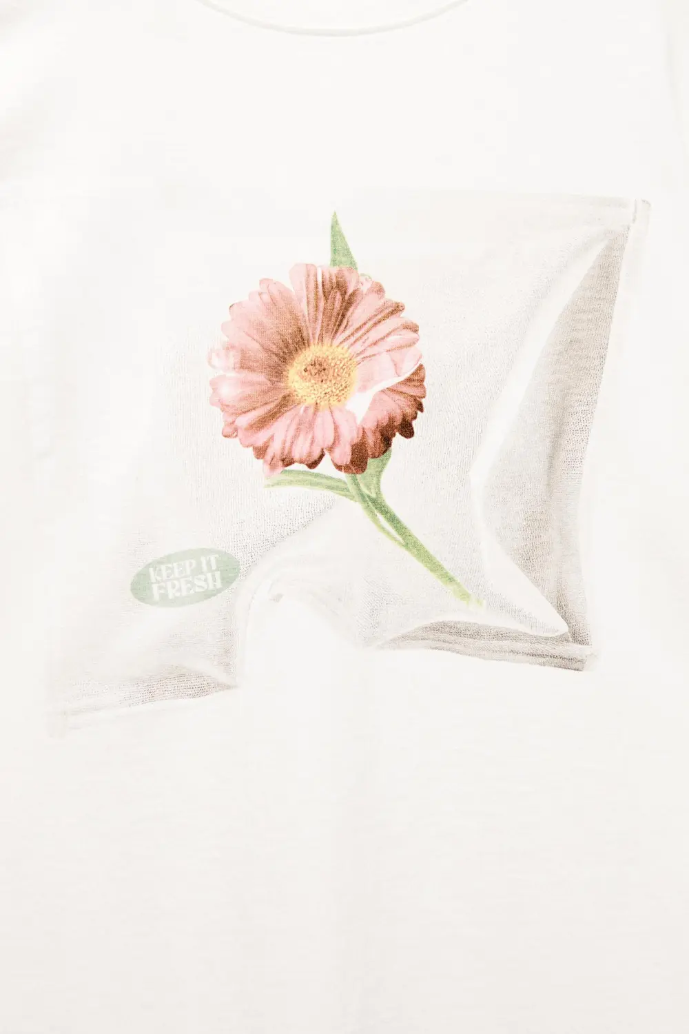 Camiseta flor