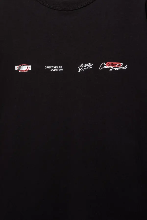 STWD T-shirt with cherry graphic