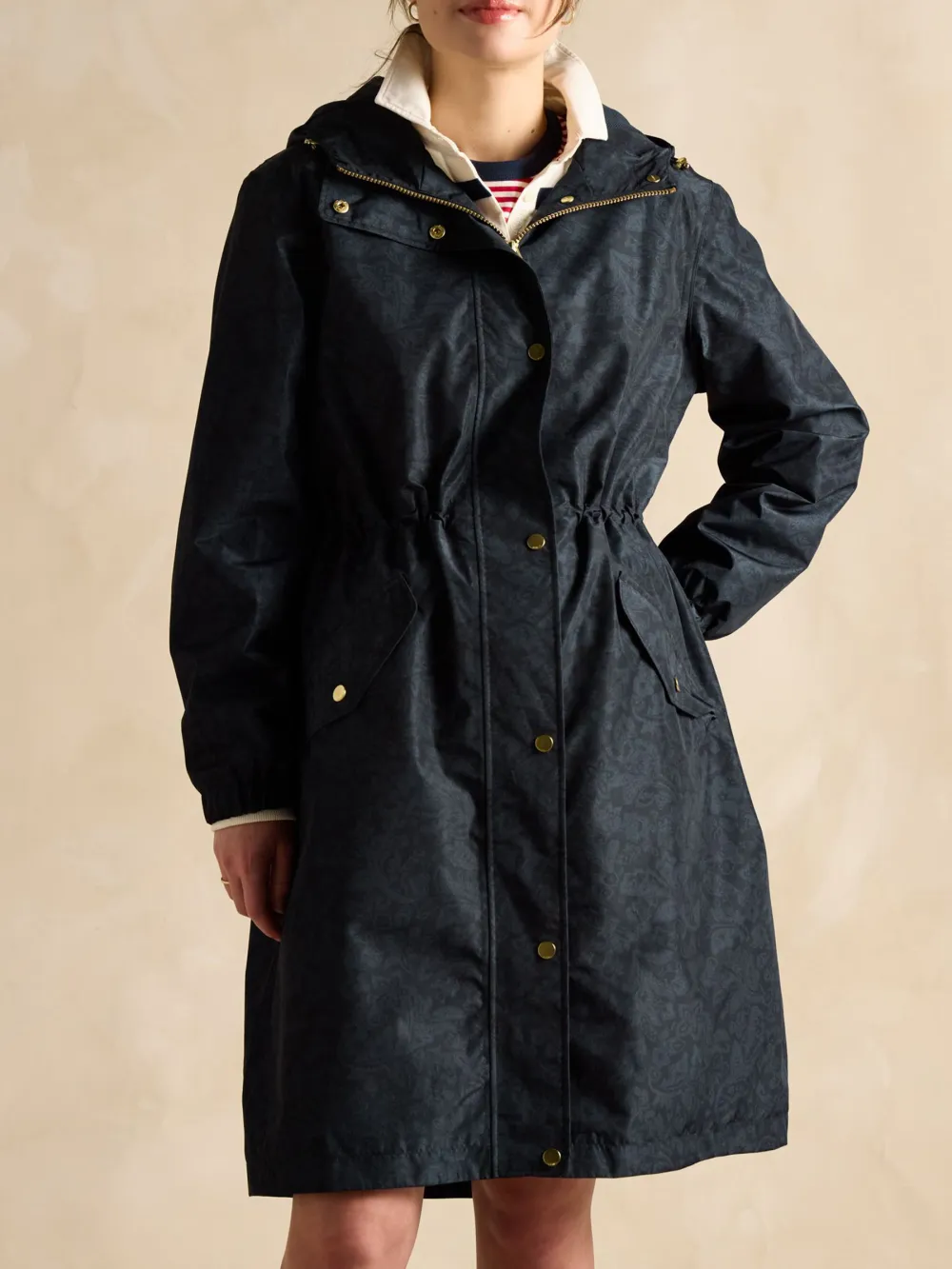 Waterproof And Foldable Raincoat With Hood