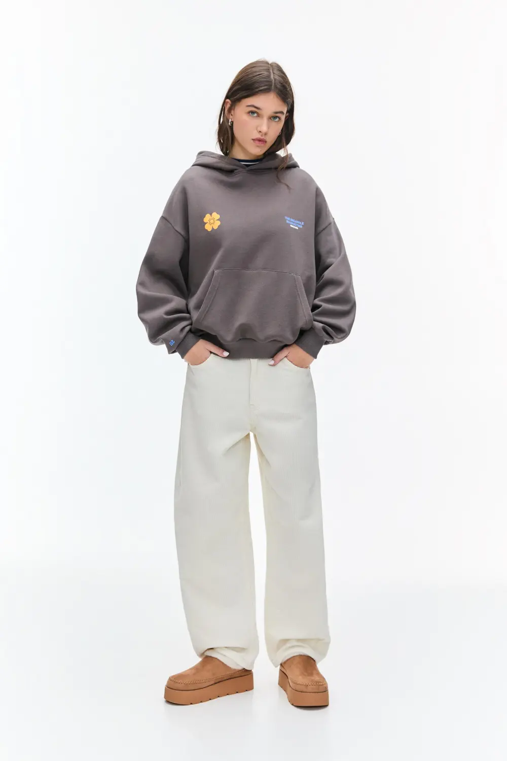 Sudadera gráfico trébol