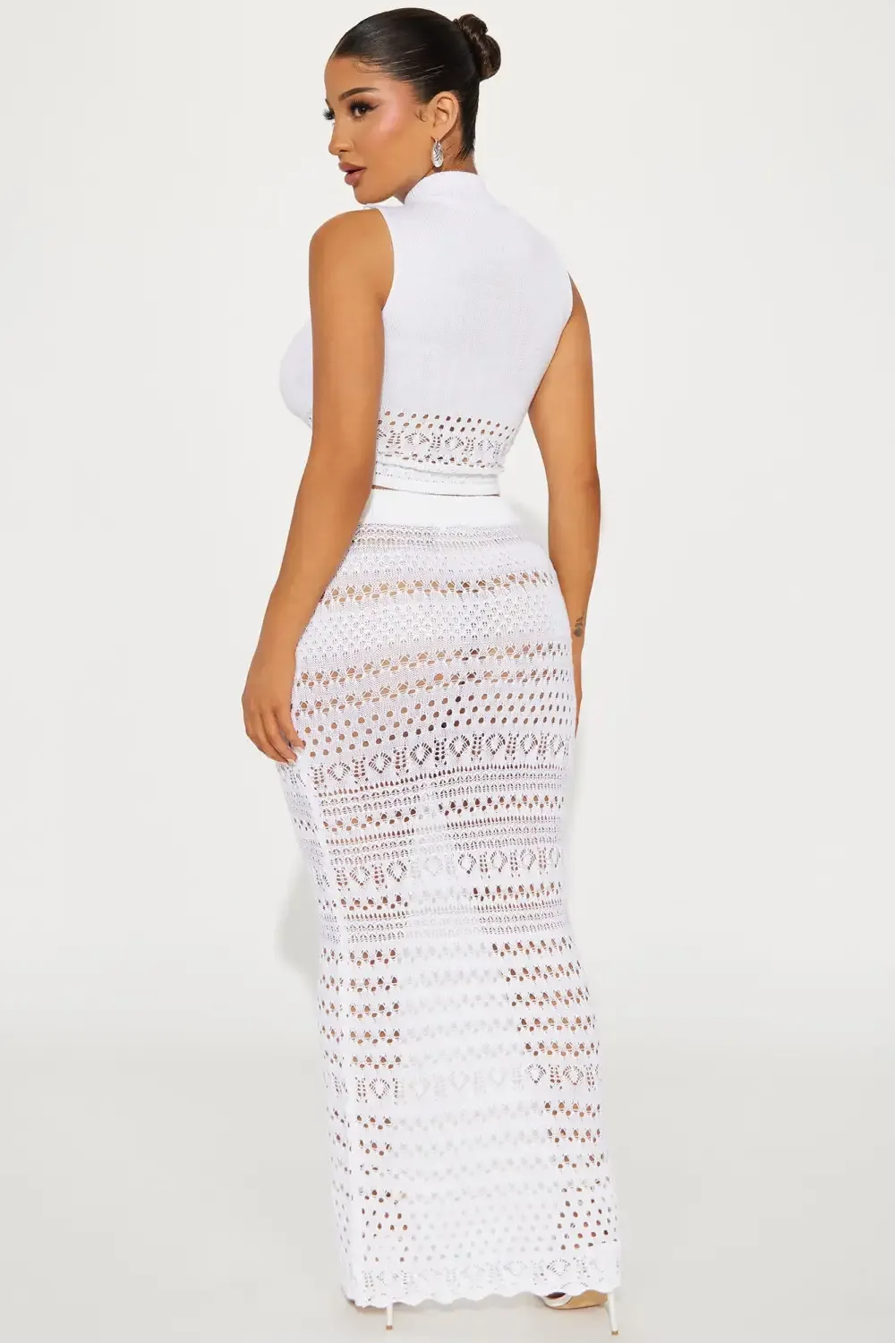 Endless Beauty Skirt Set - Orange