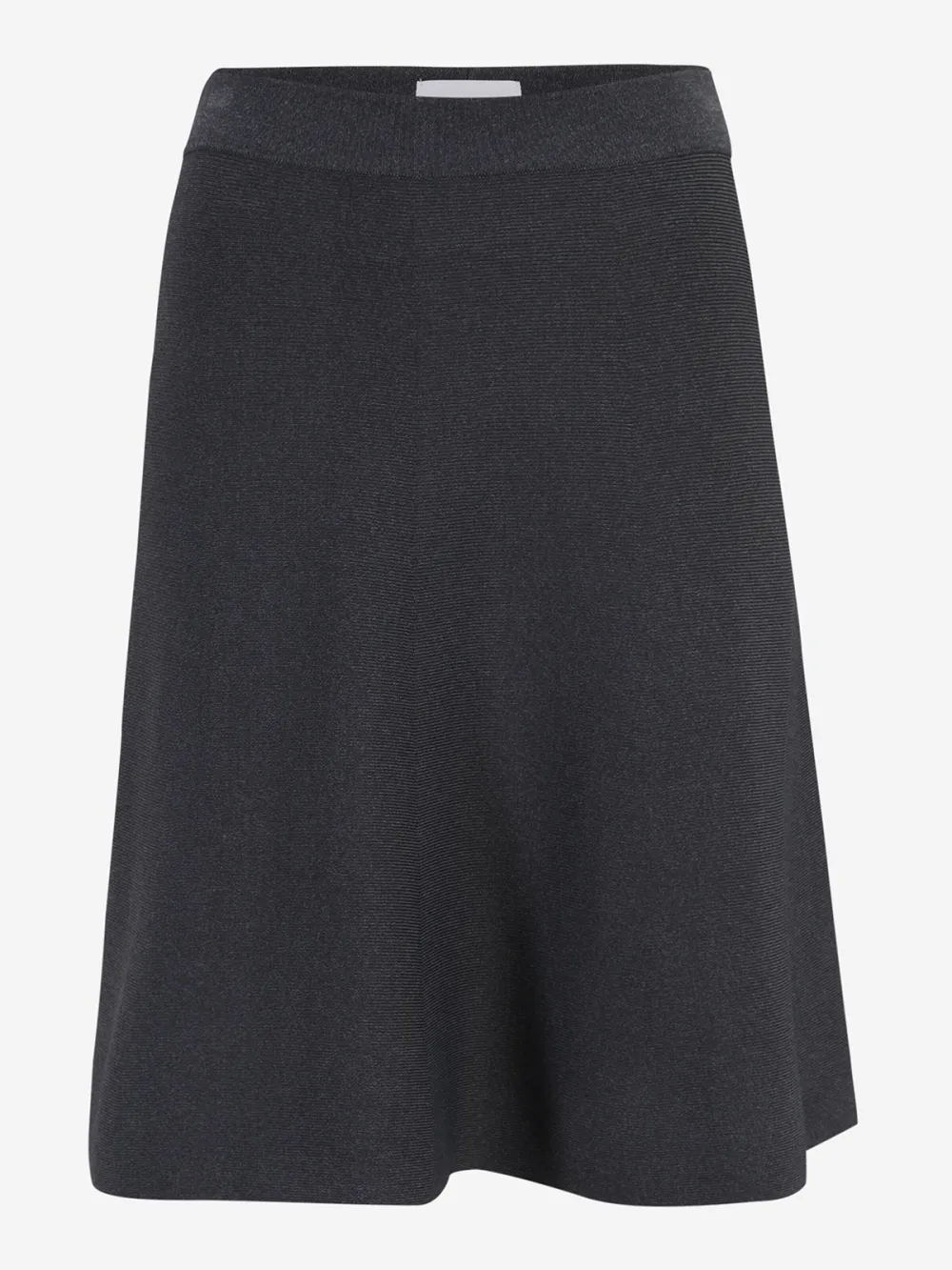 Sleek Fabric Casual Style Skirt