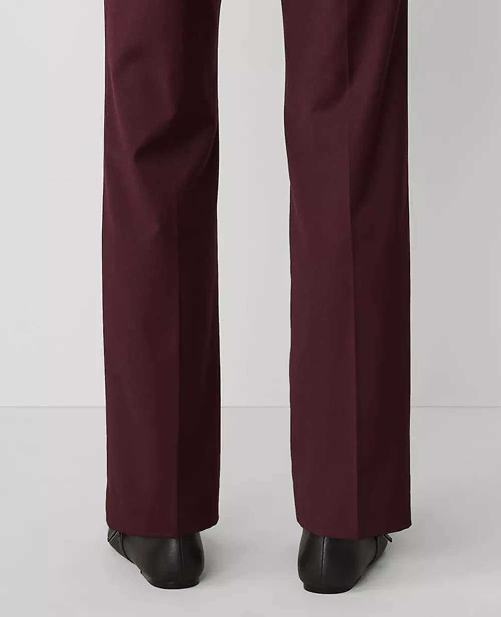 The Straight Pant In Wool Blend Stretch