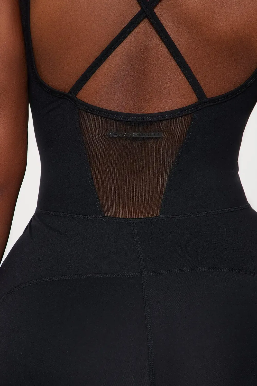 Stretch & Shine Super Soft Active Jumpsuit - Black