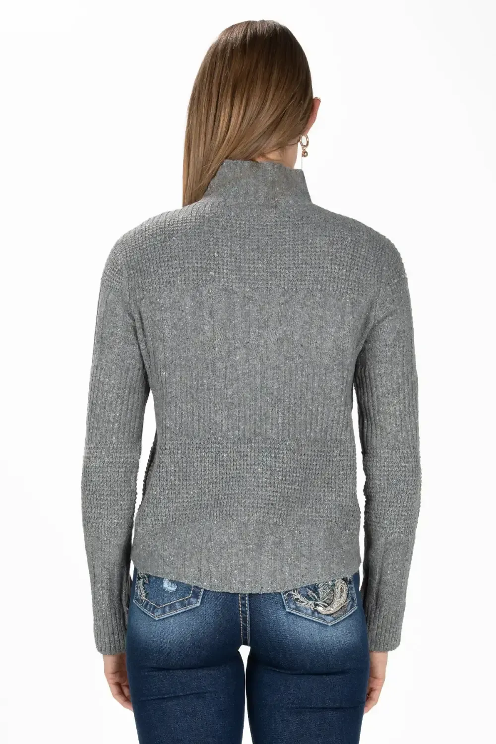 Speckled Knit Sweater