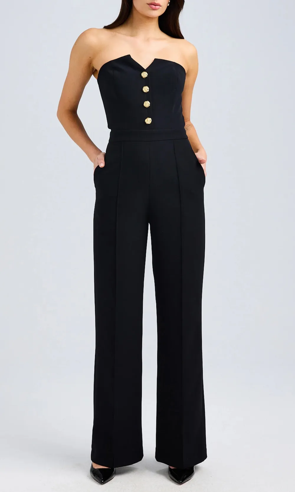 Camilo Crepe Jumpsuit