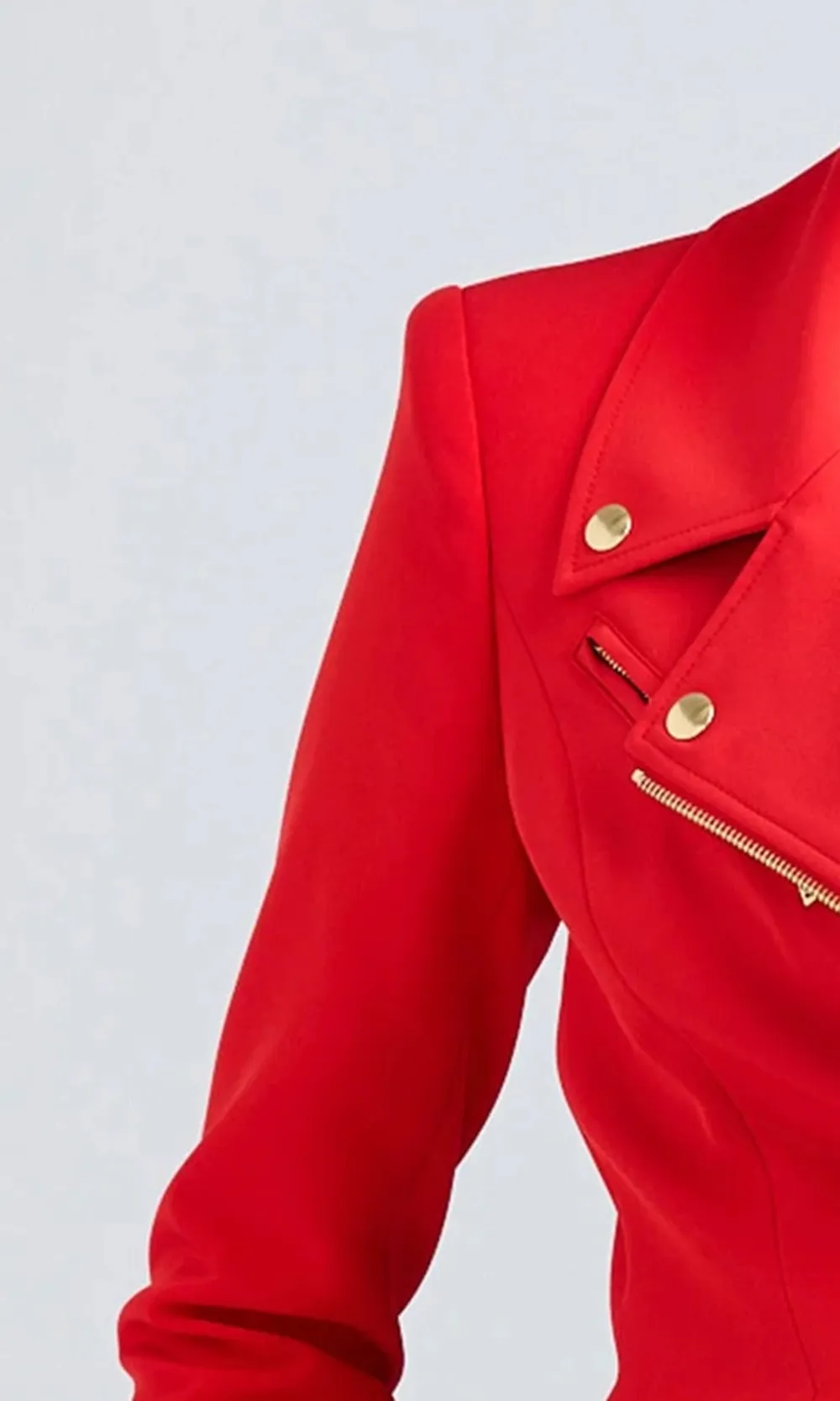 Selah Crepe Moto Jacket