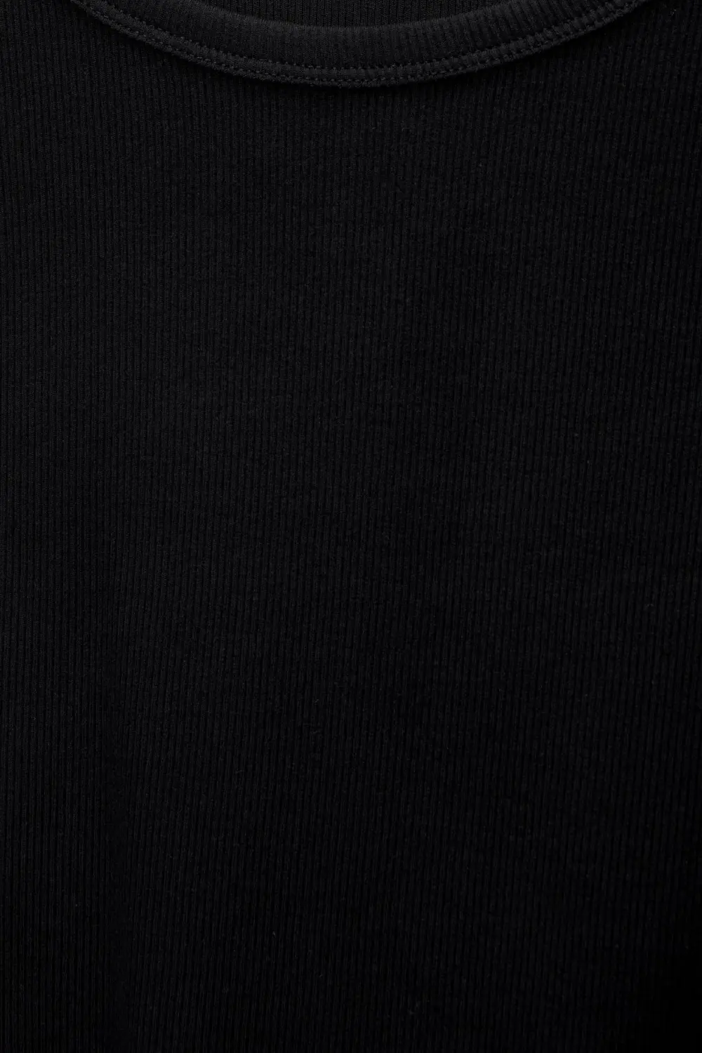 Camiseta manga larga canalé