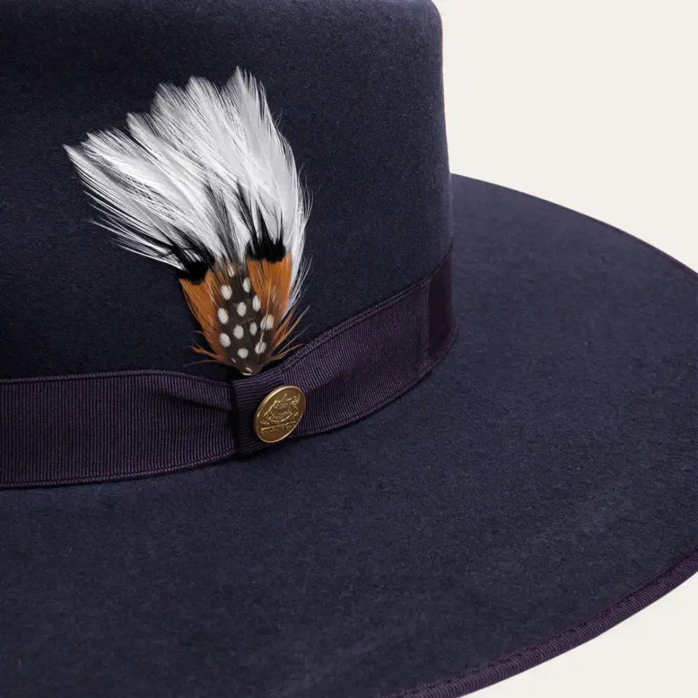 Midtown Wide Flat Brim Hat
