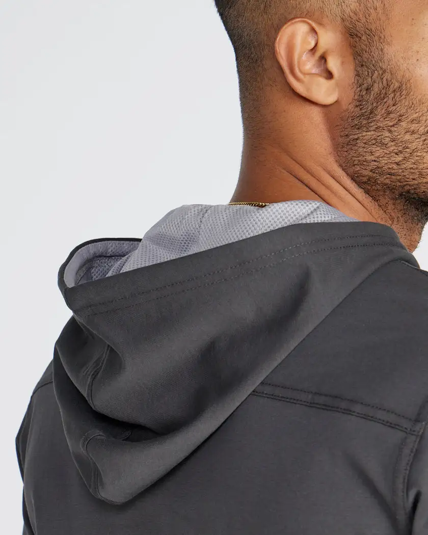 Drop-Cut: Lux Hooded Henley