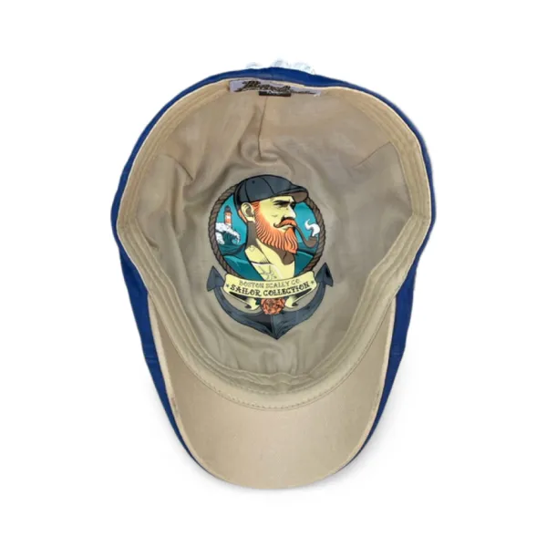 The Sailor Boston Scally Cap - Mariner Blue