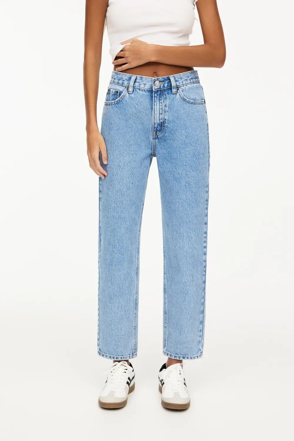 Jeans mom básicos