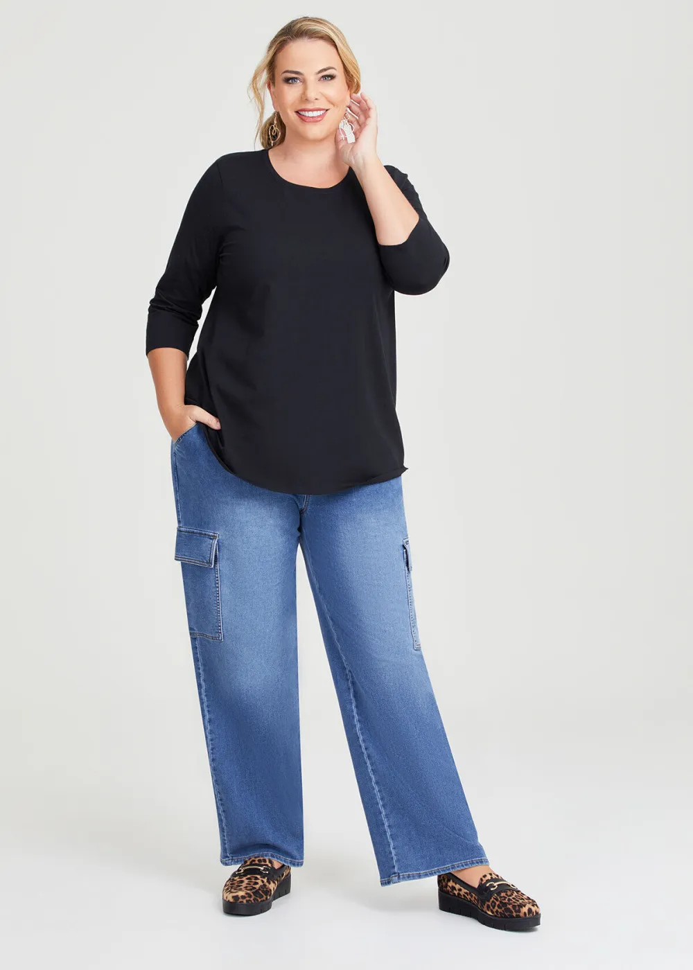 Australian Cotton 3/4 T-Shirt