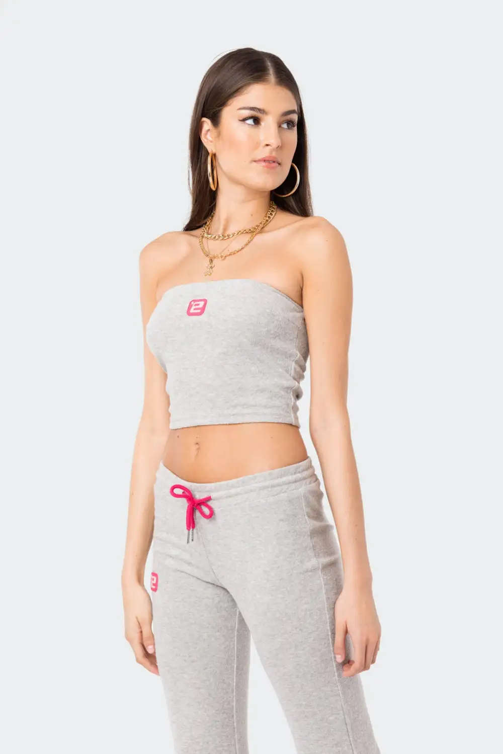 Terry Strapless Top