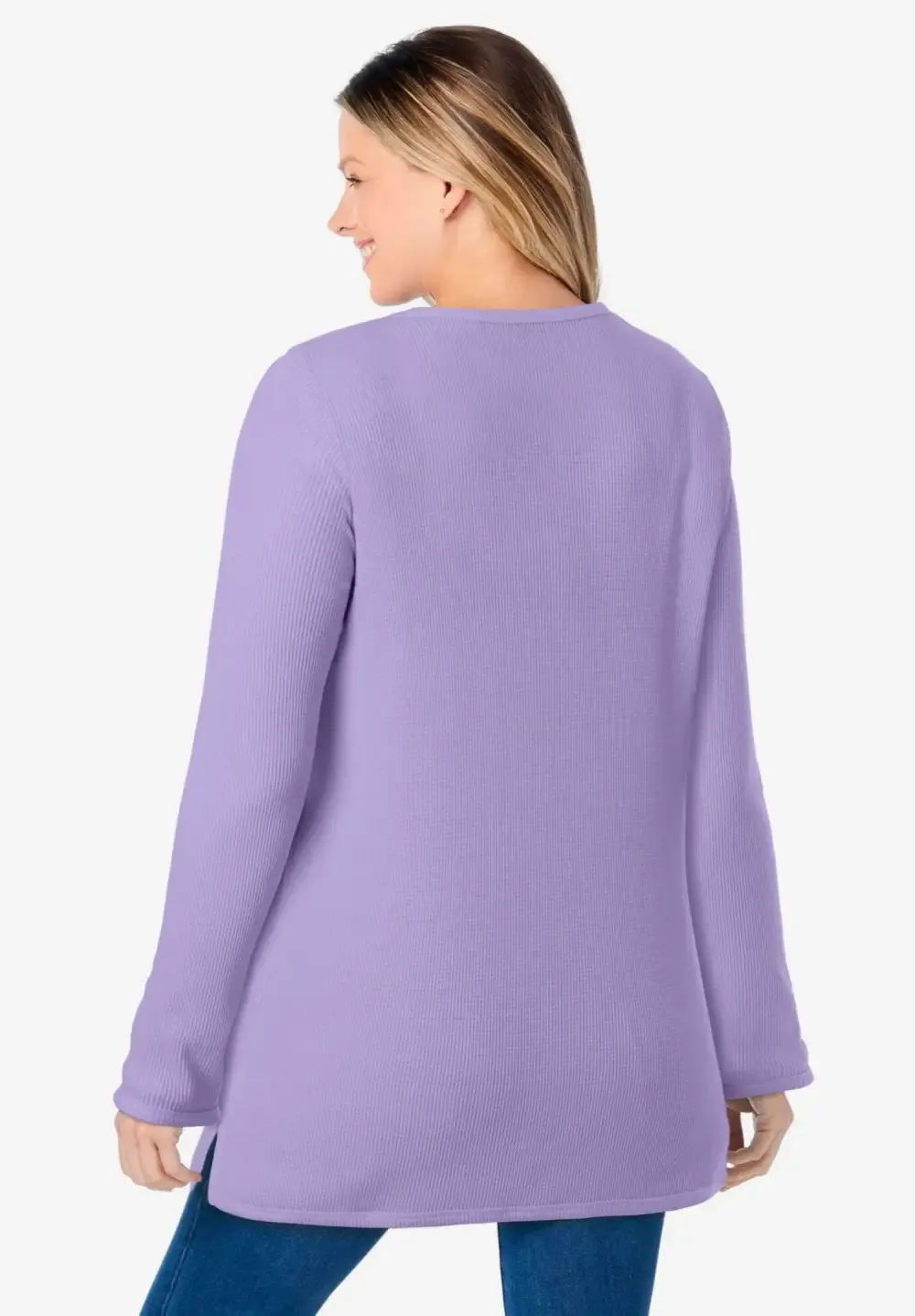 Waffle Thermal Sweatshirt