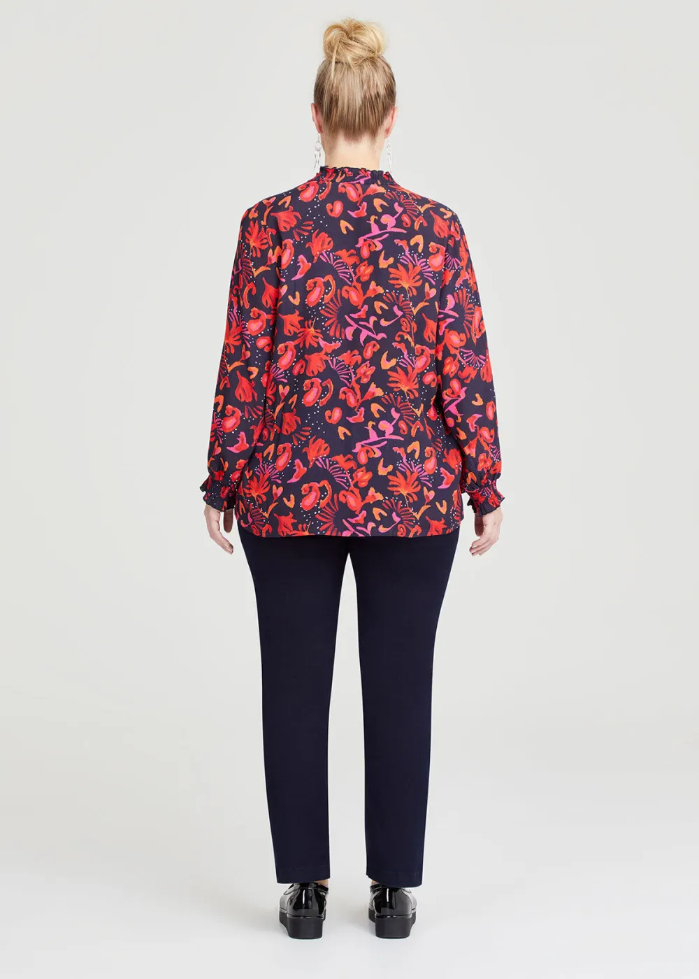 Natural Flower Burst Top