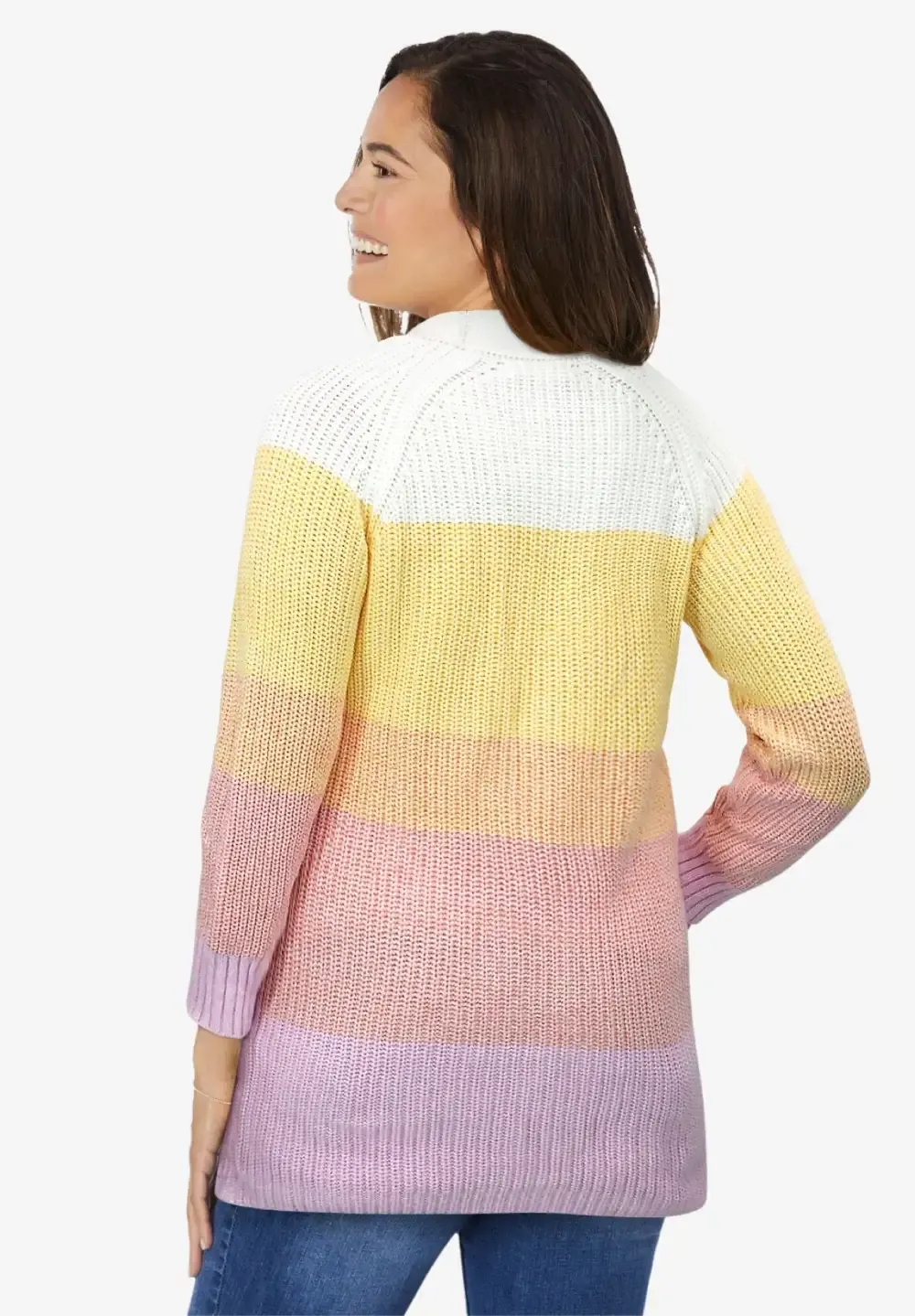 Ombre Shaker Cardigan