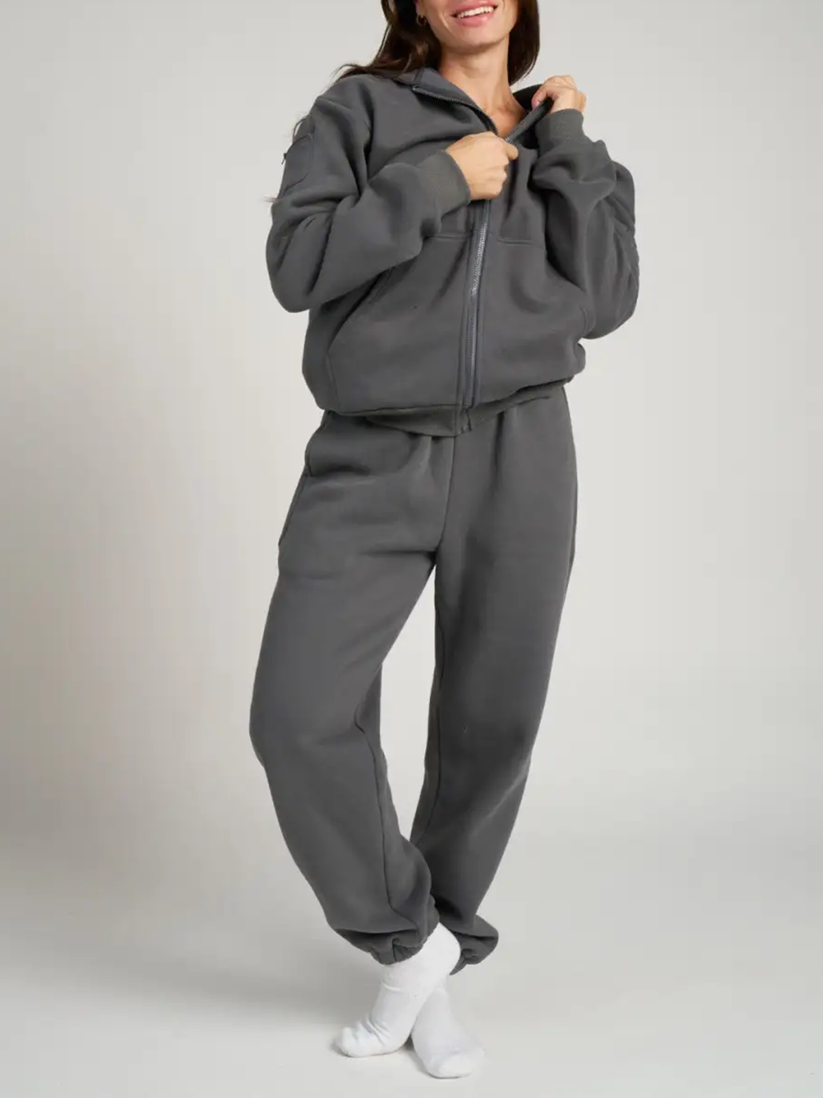 Travel Essentials Zip Hoodie
