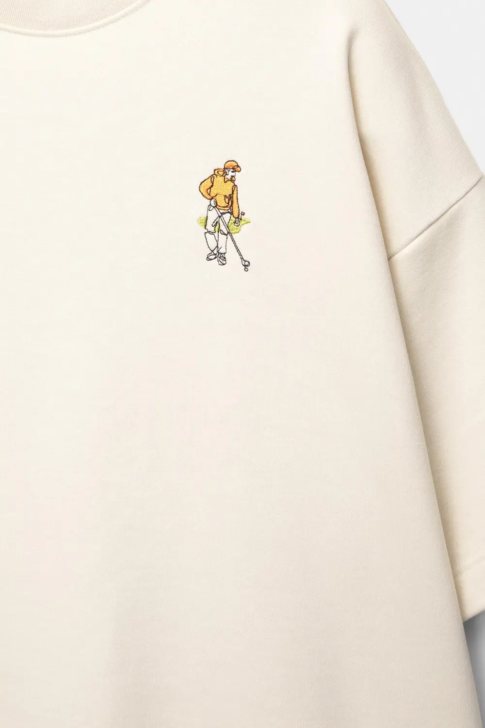 Short sleeve Golf sweatshirt