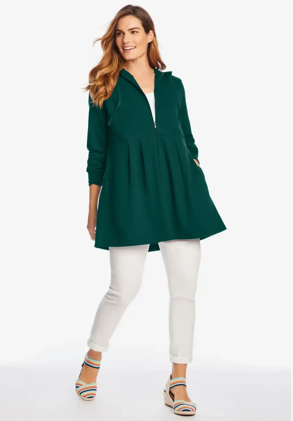 French Terry Swing Jacket