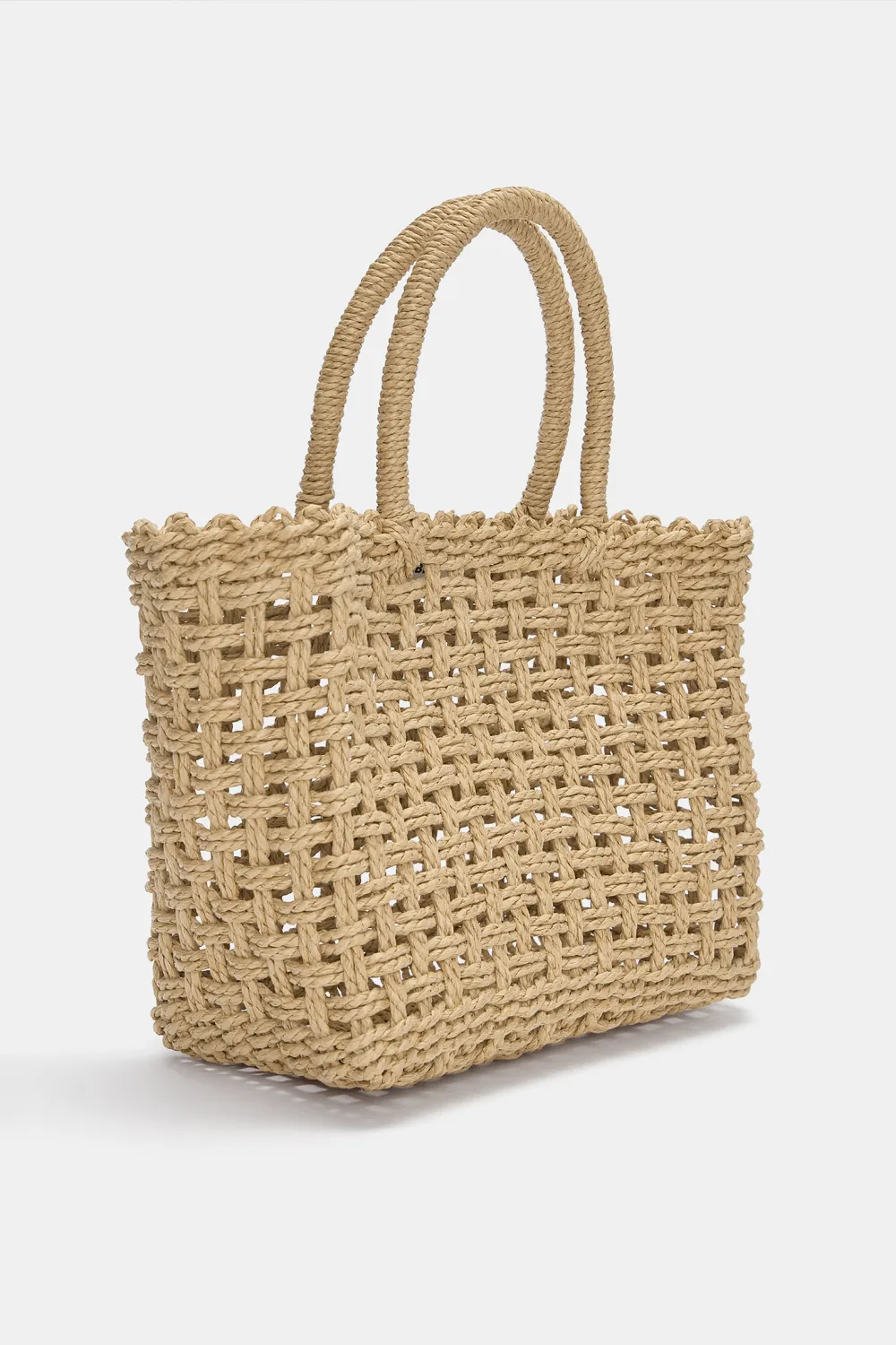 Mini cesta estilo rafia