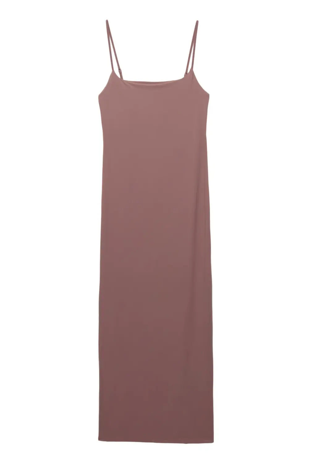 Vestido midi poliamida