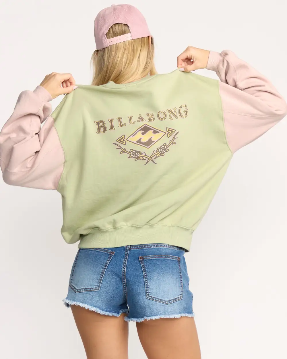 The Original Vibes Kendal Crewneck Sweatshirt - Pistachio