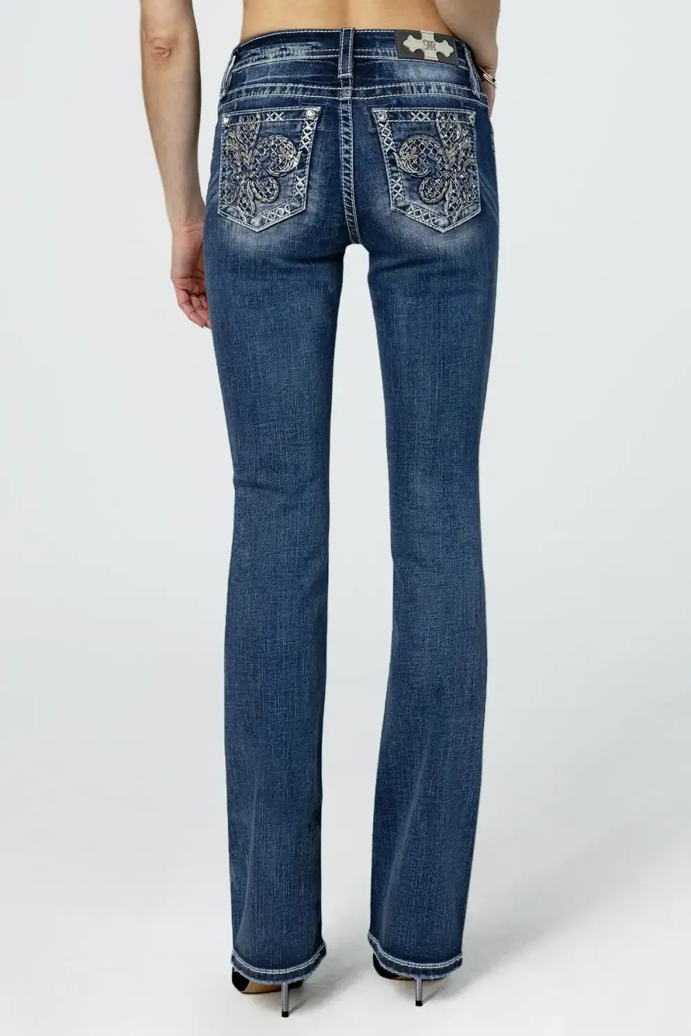 Fleur Glass Bootcut Jeans