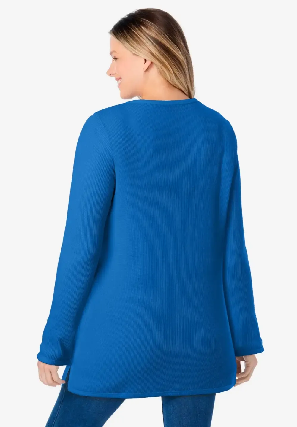 Waffle Thermal Sweatshirt
