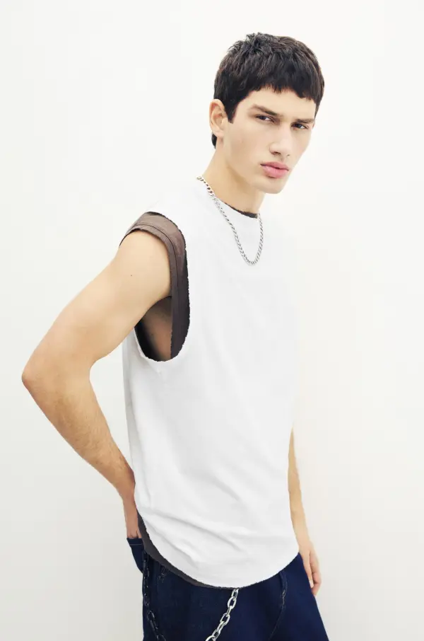 Faded strappy top