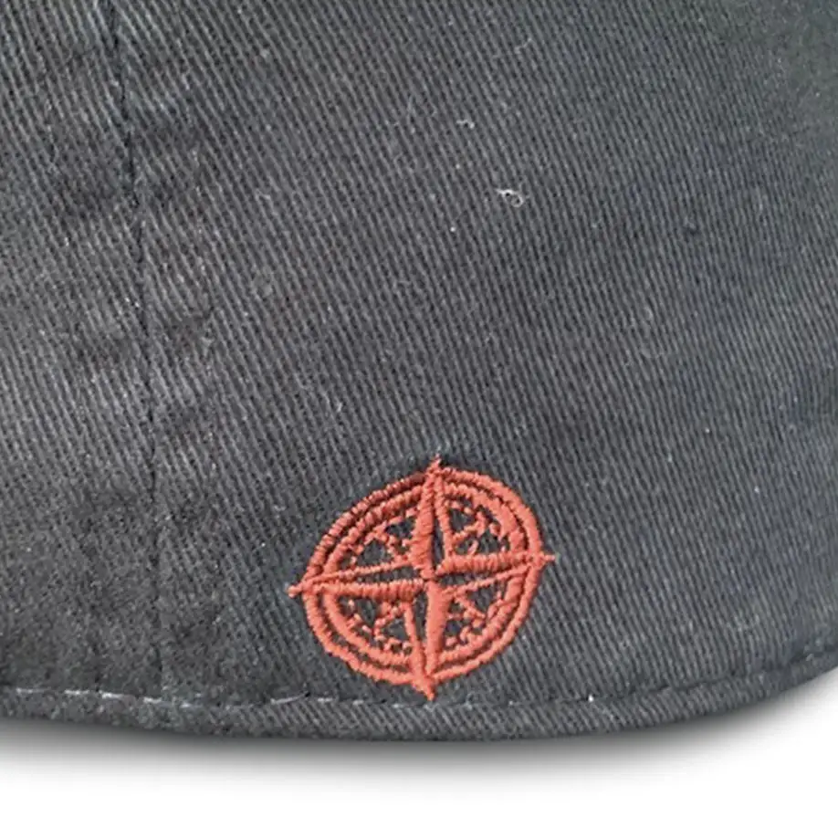 The Sailor Boston Scally Cap - Midnight Sky Black