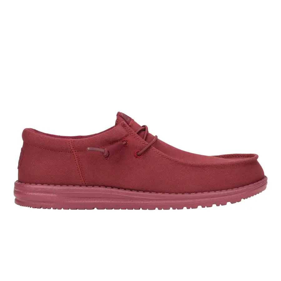 Wally Funk Mono Canvas - Maroon