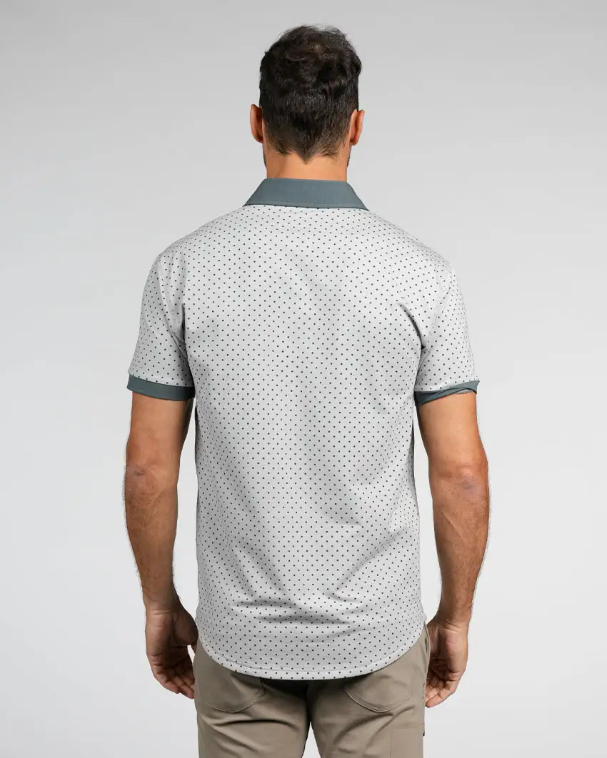 Drop-Cut: Lux Dotted Polo
