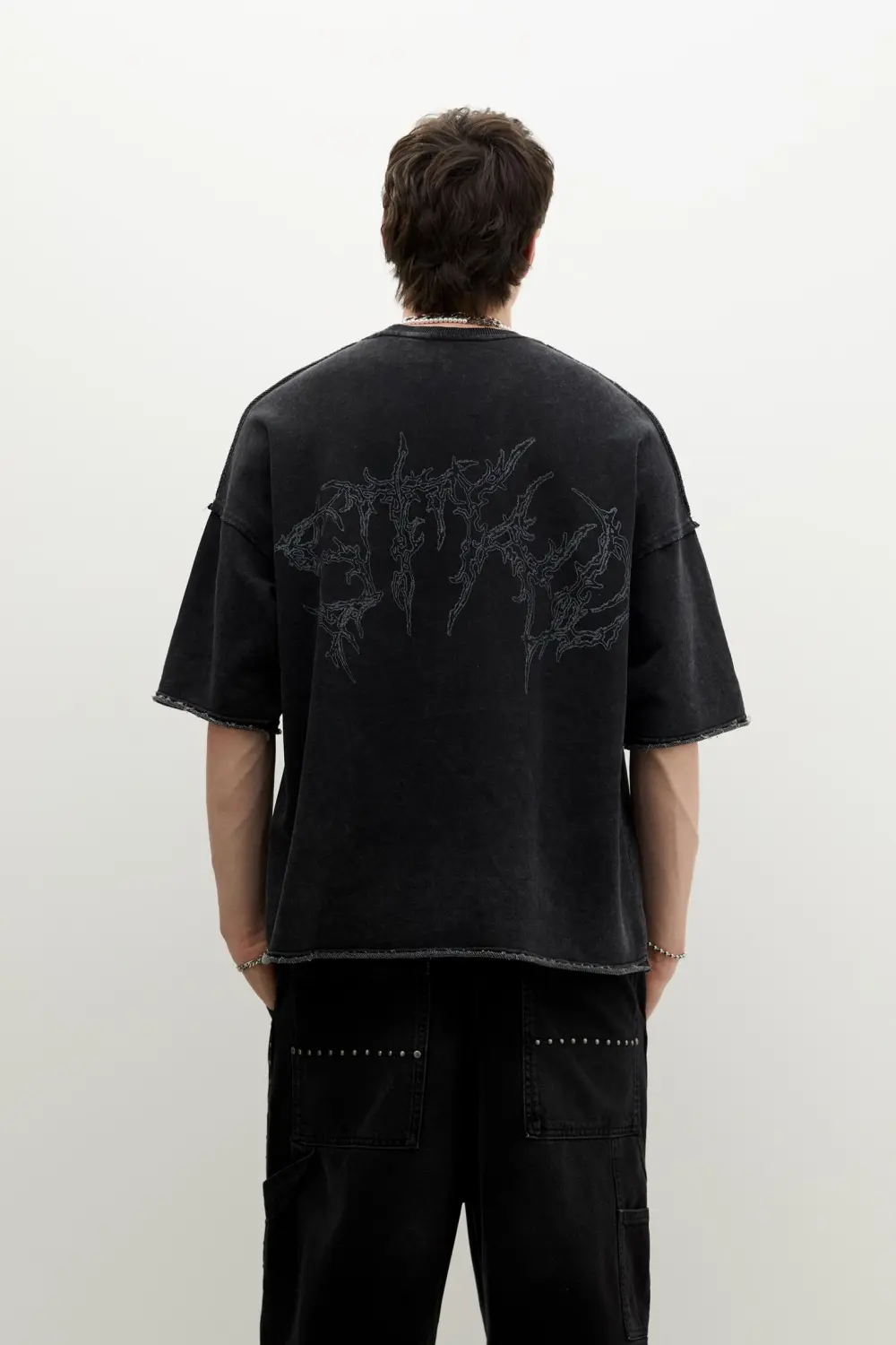 Short sleeve STWD graphic sweatshirt