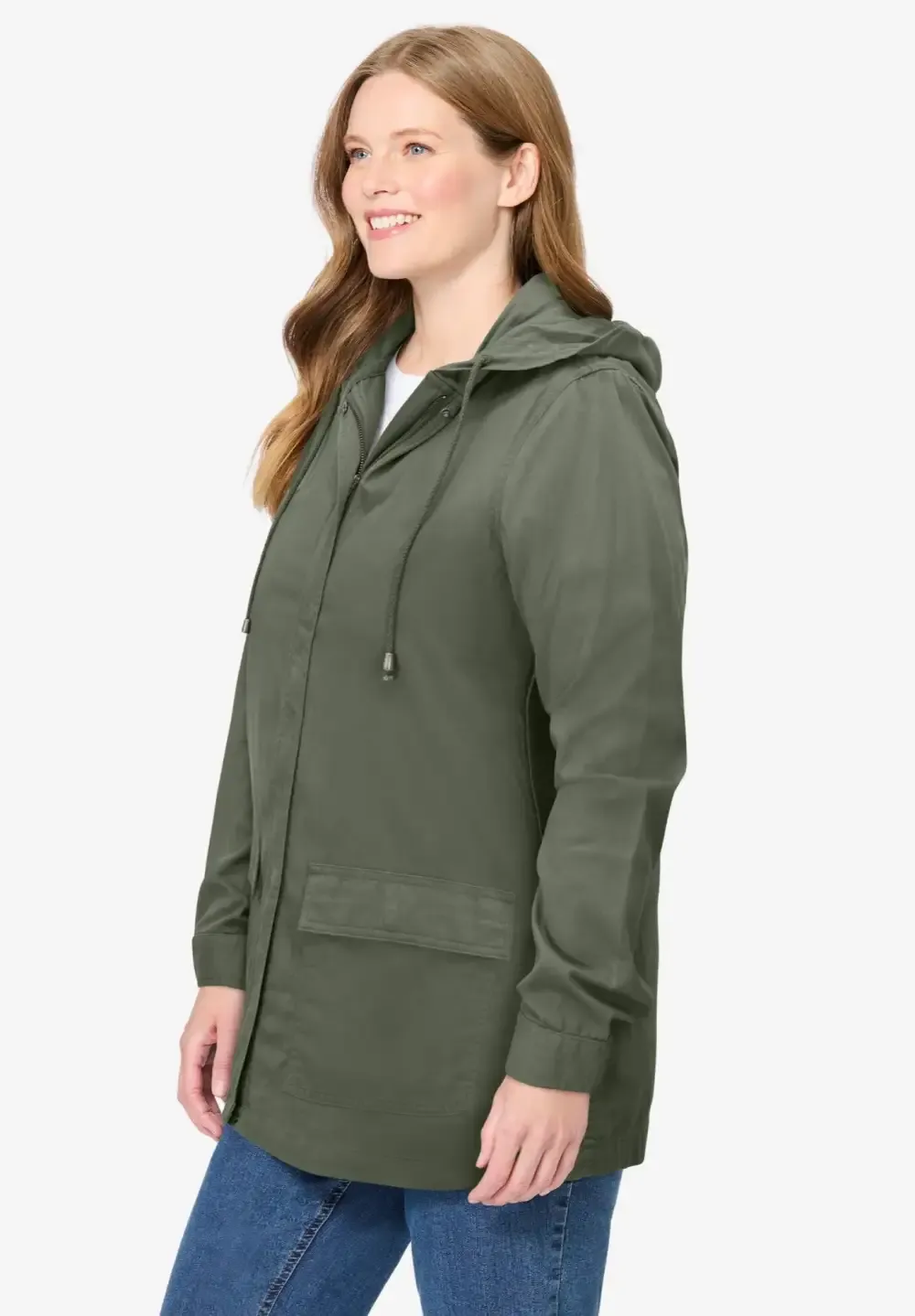 Lightweight Utility Hoodie Jacket