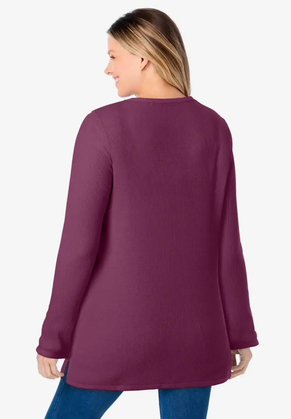 Waffle Thermal Sweatshirt
