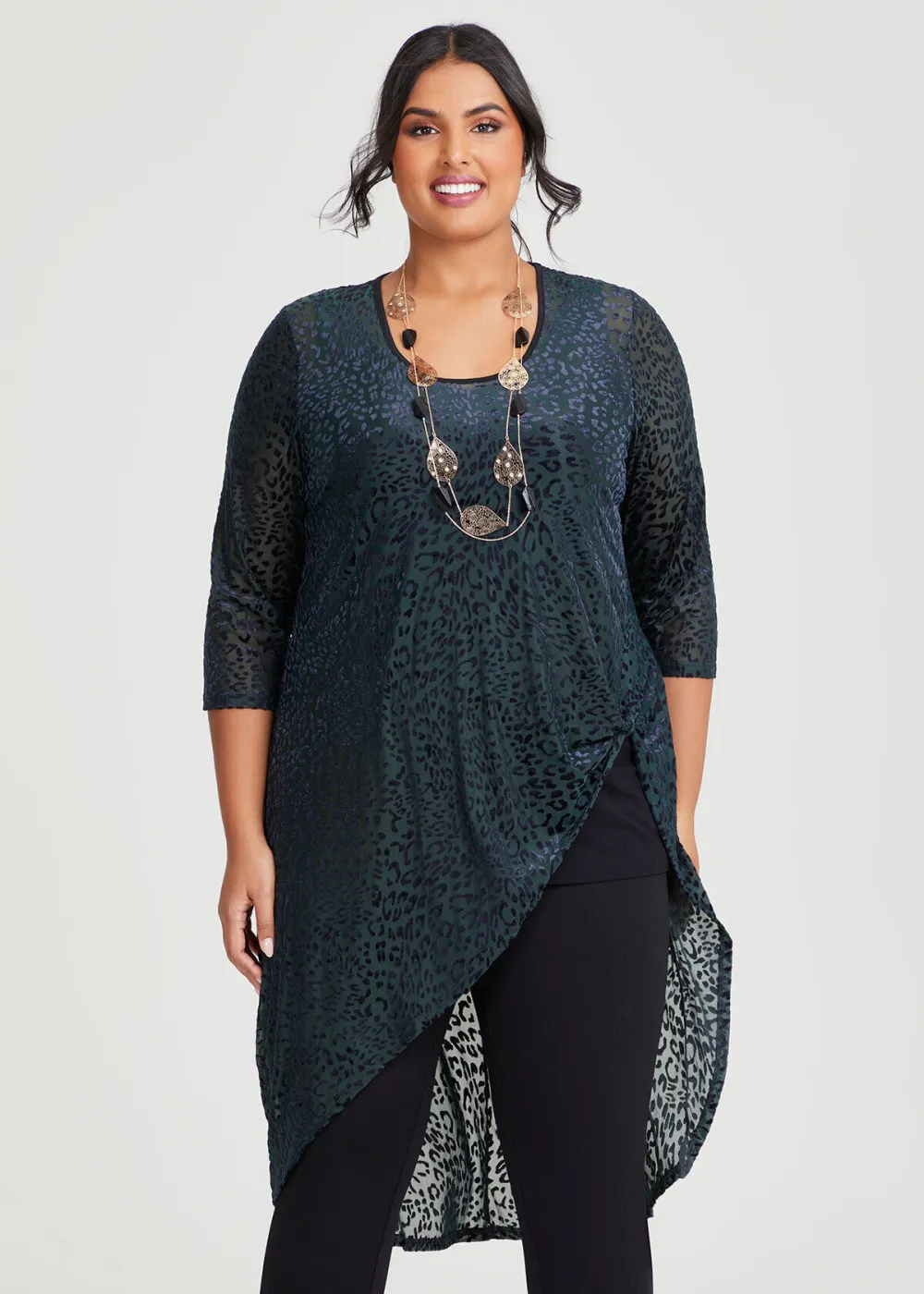 Velour Wild Ways Tunic
