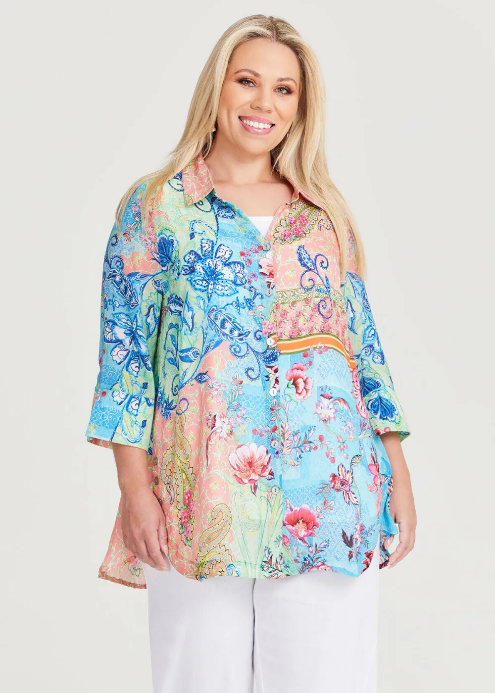 Blue Lagoon Natural Shirt
