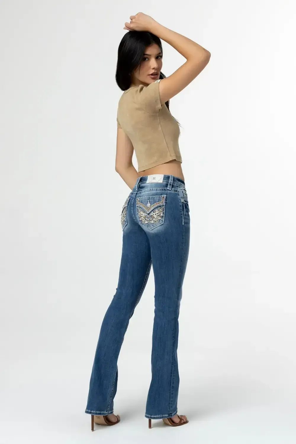 Warm Wings Bootcut Jeans