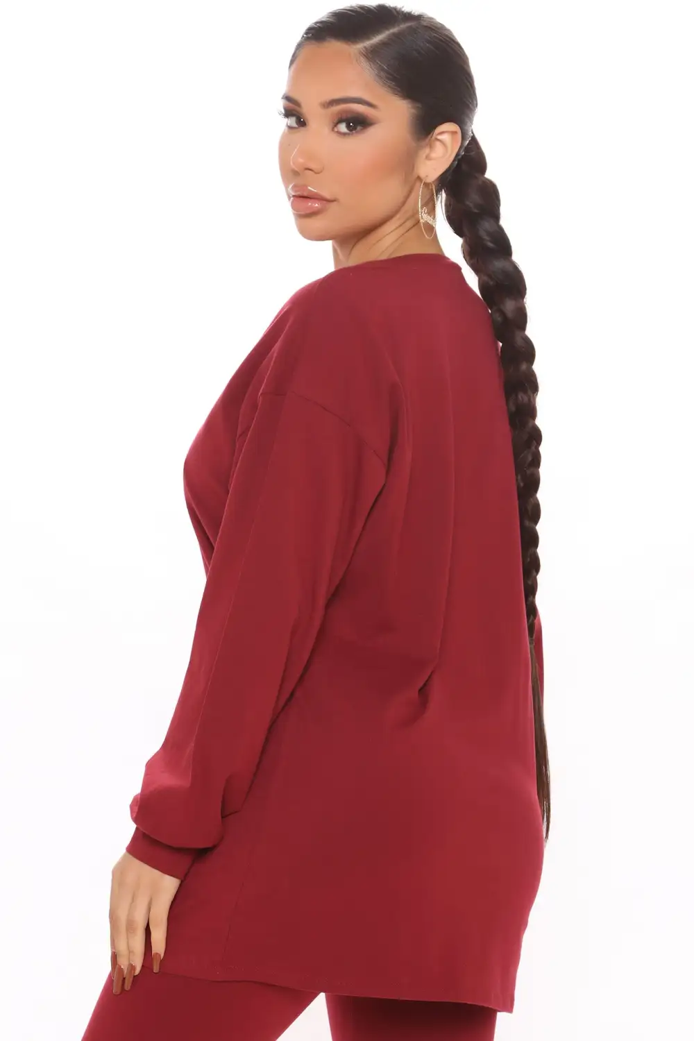 Paparazzi Legging Set - Burgundy