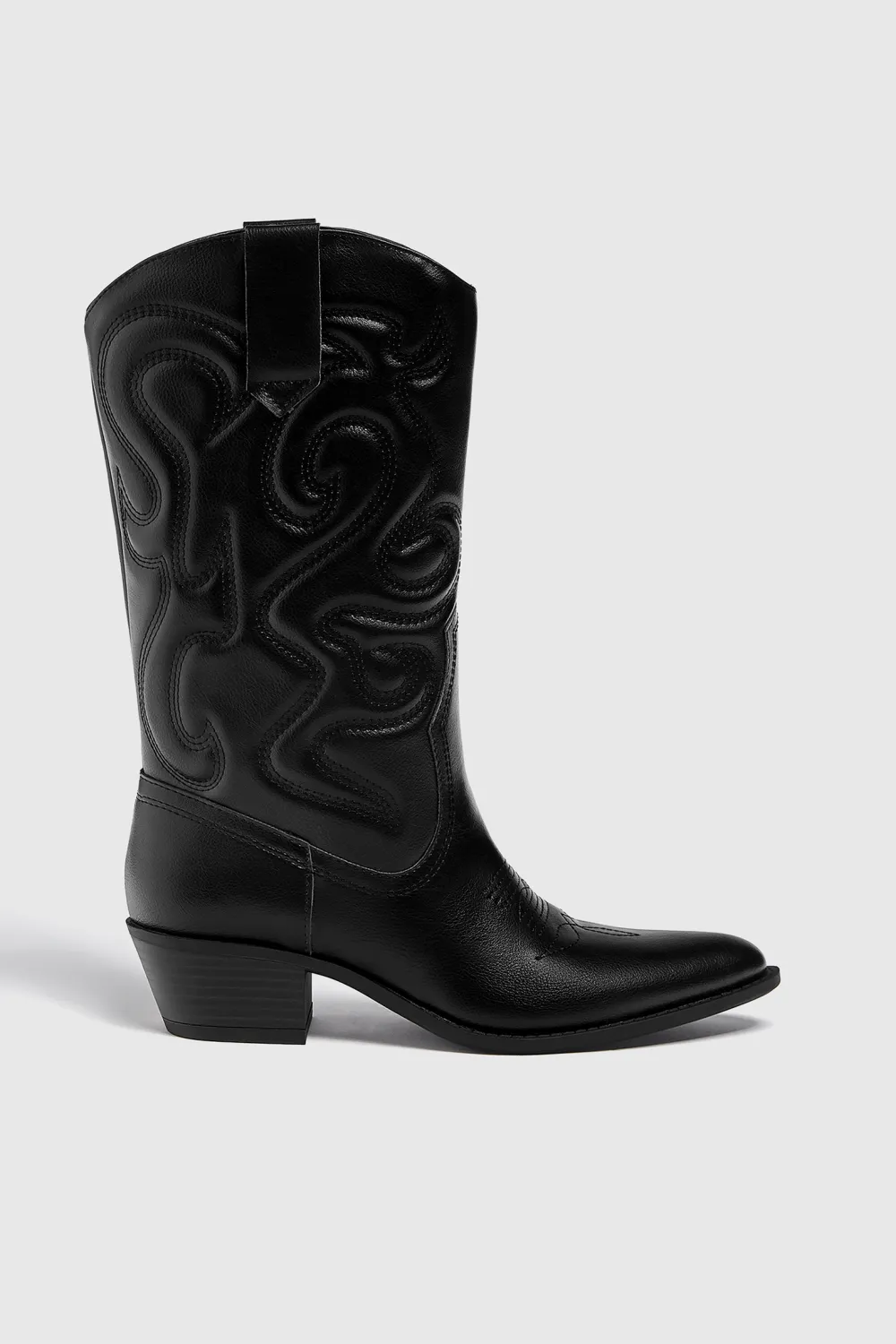 Botas cowboy pespuntes