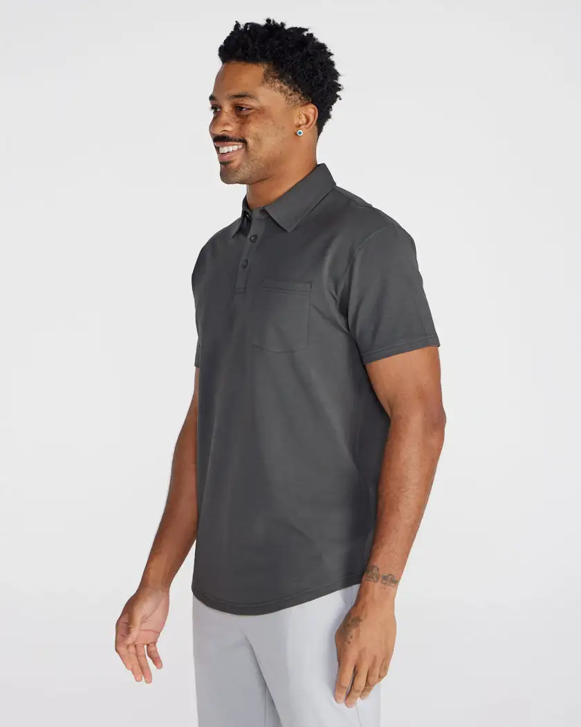 Lux Short Sleeve Pocket Polo