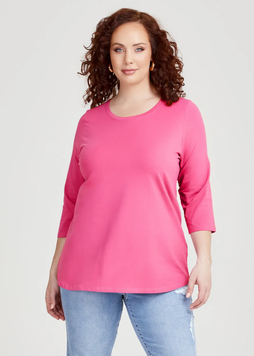 Australian Cotton 3/4 T-Shirt