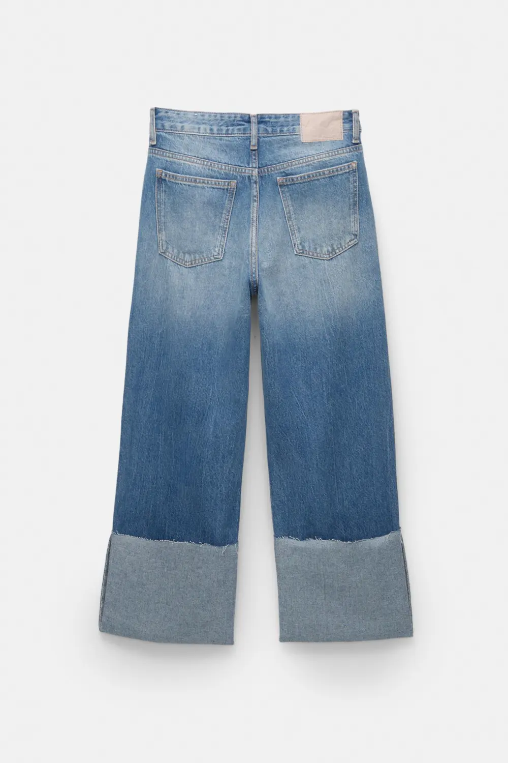 Jeans rectos tiro alto