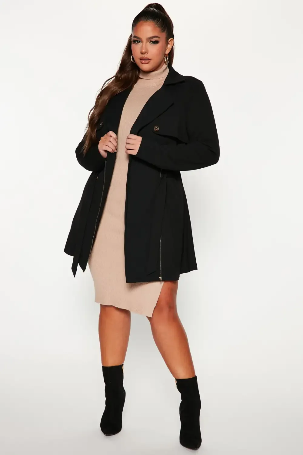 Meet Me In The City Jacket - Black