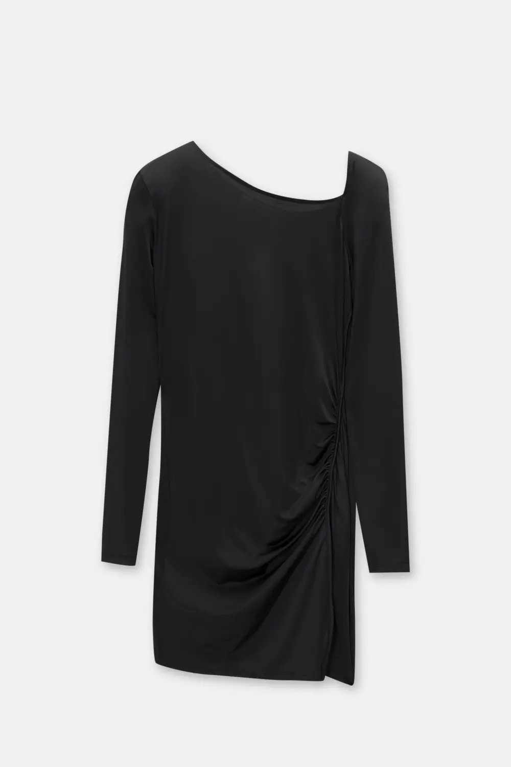 Vestido corto asimétrico