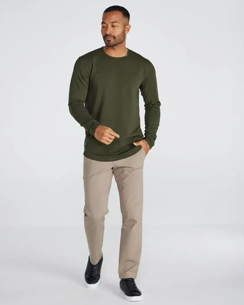Drop-Cut Long Sleeve: Bylt Signature