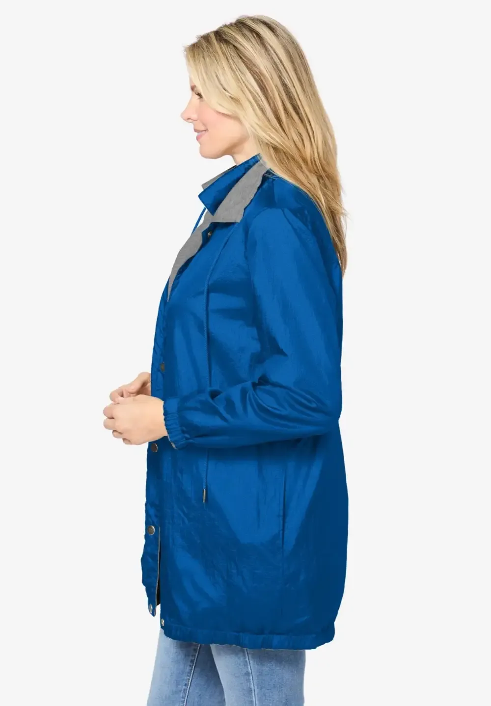 Fleece Nylon Reversible Jacket