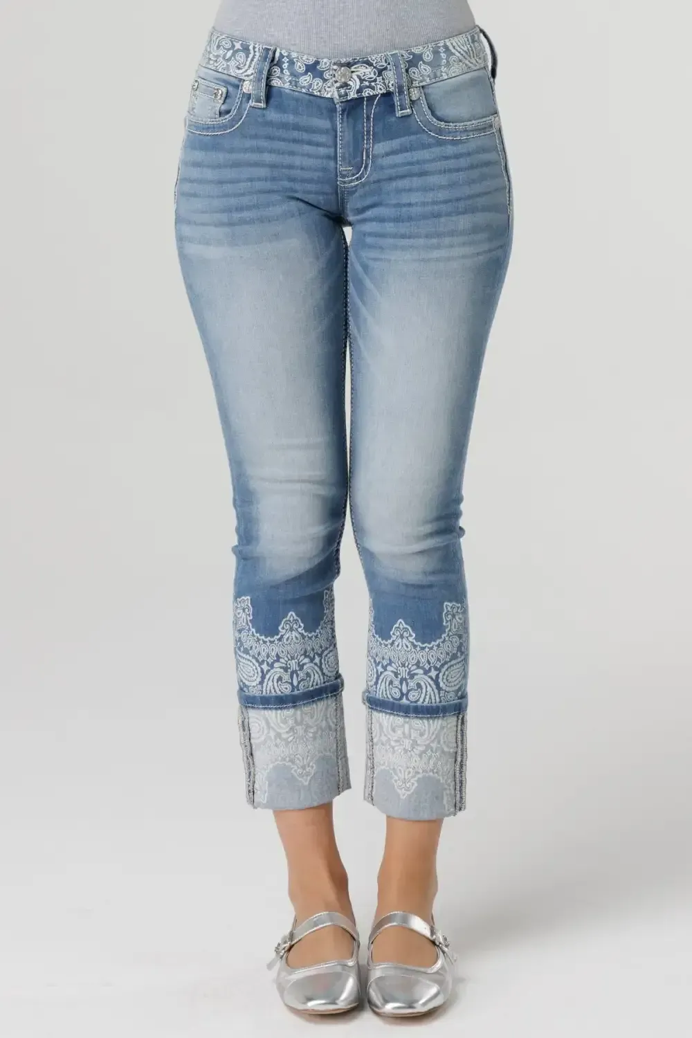 Evermore Cropped Straight Jeans